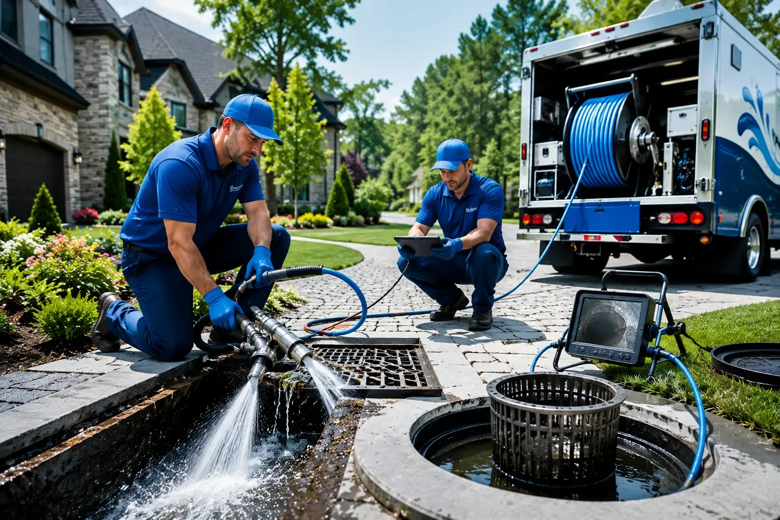 Local outdoor drain cleaning professionals in Spencer, NC